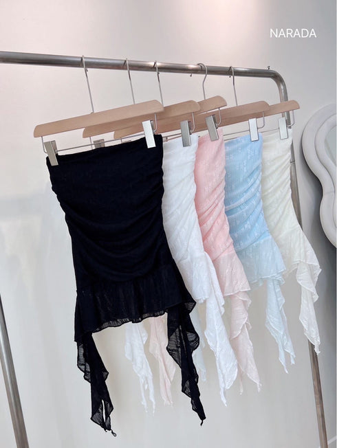 Tube Ruffled Top